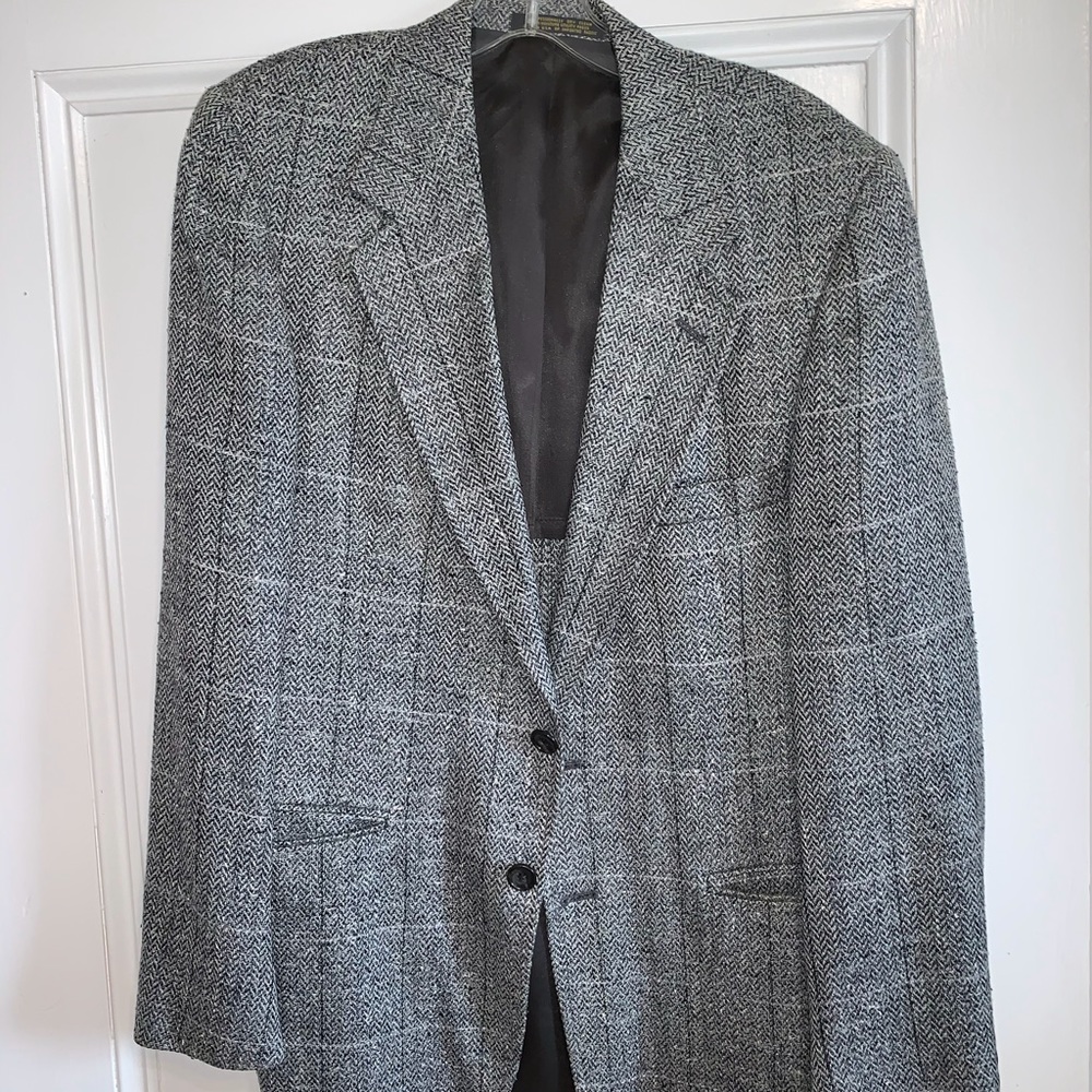 Evan Picone Wool Sport Coat Jacket Blazer Size 39R
